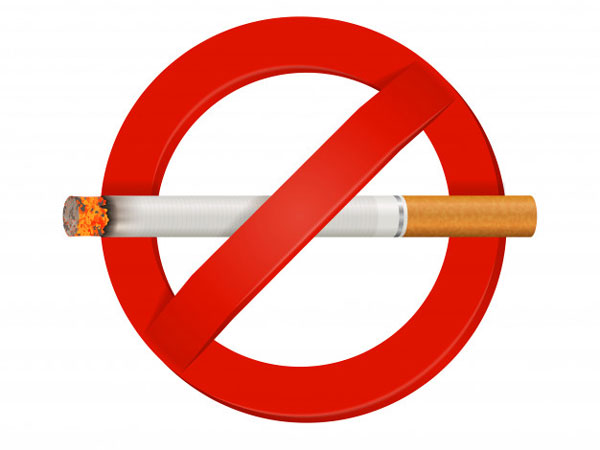 تصویری از ممنوعیت کشیدن سیگار به عنوان مراقبت های پس از تزریق بوتاکس